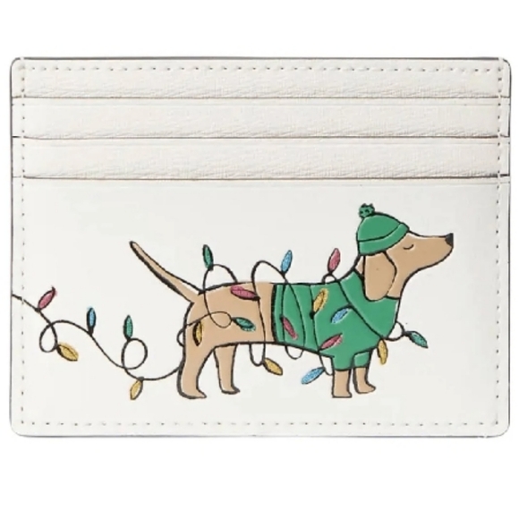 Kate Spade Dog Card Holder - Picture 2 of 5